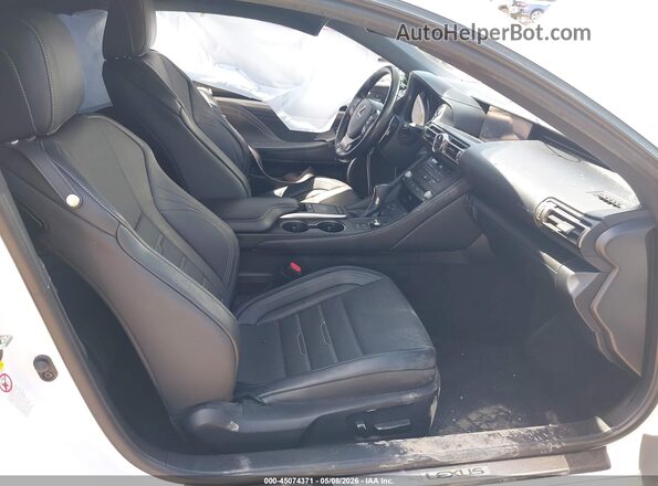 JTHHZ5BC9K5019731 2019 LEXUS RC 350 White Սալոնի դիմացի տեսք