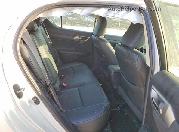 JTHKD5BH2G2252276 2016 LEXUS CT White Rear seats view