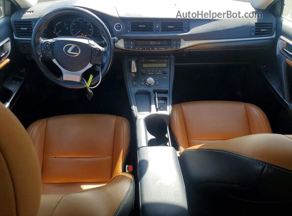 JTHKD5BH2G2253590 2016 LEXUS CT Белый Вид панели приборов