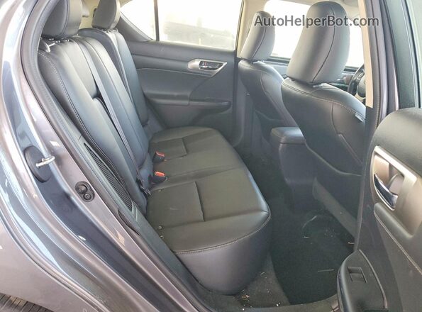 JTHKD5BH3H2280265 2017 LEXUS CT Gray Widok tylnych siedzeń