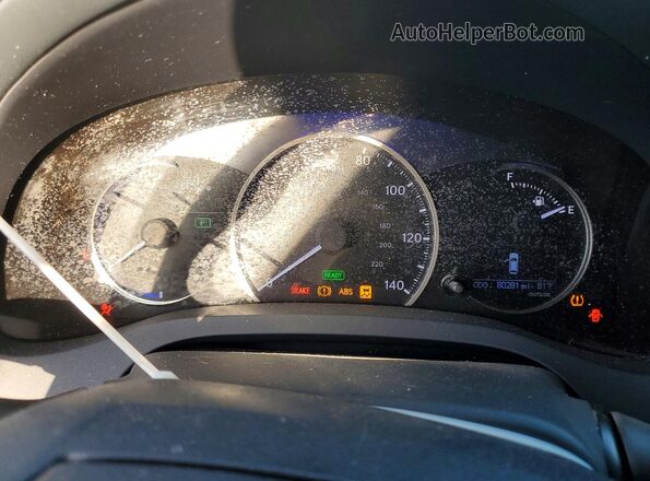 JTHKD5BH7H2282603 2017 LEXUS CT Black Instrument cluster view