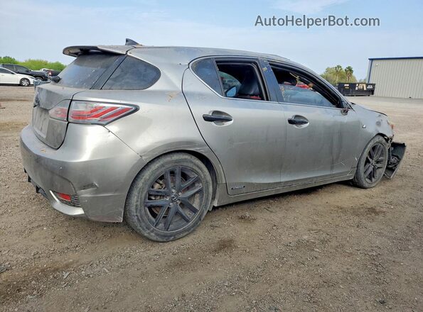 JTHKD5BH8G2270586 2016 LEXUS CT Gray Задня права чверть
