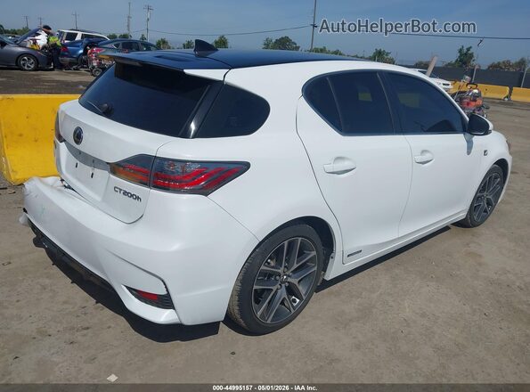 JTHKD5BH9G2256096 2016 LEXUS CT 200H White Tył prawy