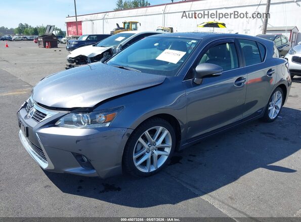 JTHKD5BHXG2258939 2016 LEXUS CT 200H Gray Передня ліва чверть