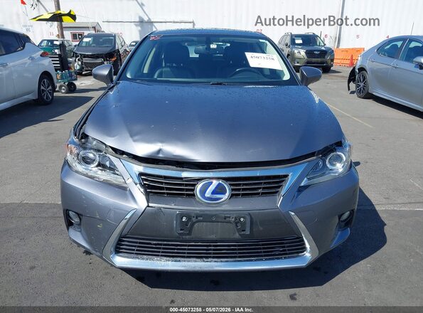 JTHKD5BHXG2258939 2016 LEXUS CT 200H Gray Вид щитка приладів