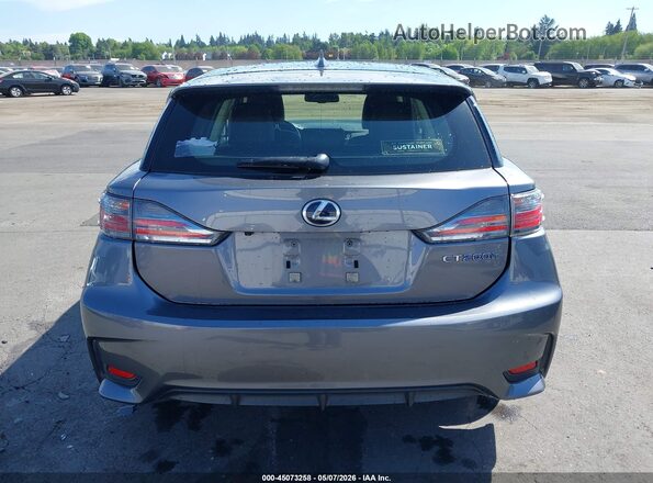 JTHKD5BHXG2258939 2016 LEXUS CT 200H Gray 