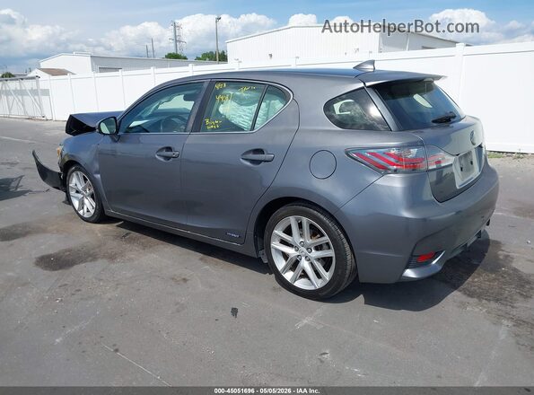 JTHKD5BHXG2267298 2016 LEXUS CT 200H Gray 