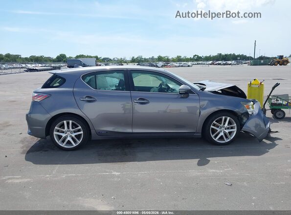 JTHKD5BHXG2267298 2016 LEXUS CT 200H Gray 