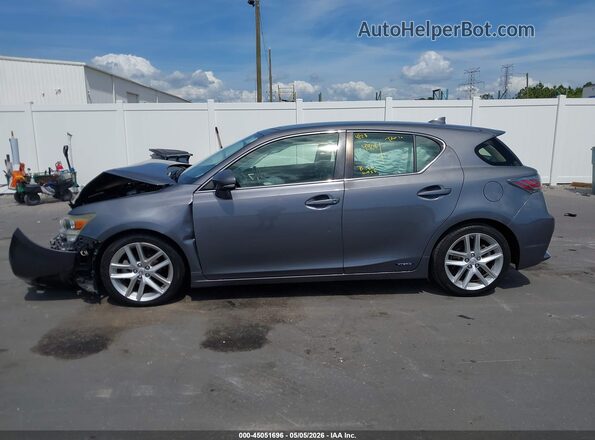 JTHKD5BHXG2267298 2016 LEXUS CT 200H Gray 