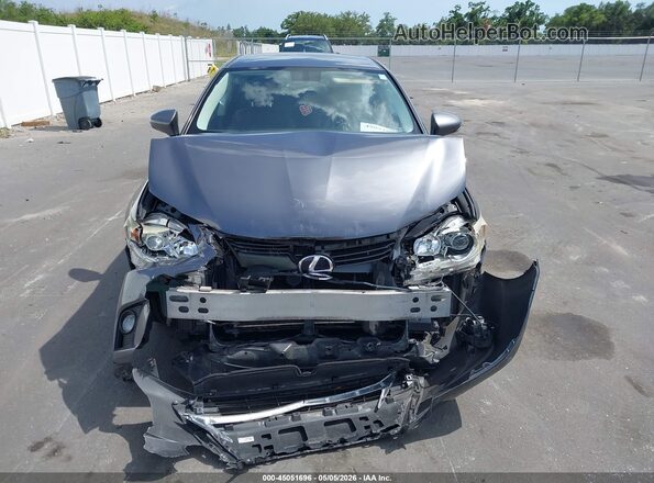 JTHKD5BHXG2267298 2016 LEXUS CT 200H Gray 