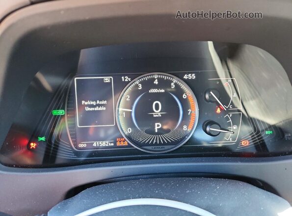 JTHL9JBHXR2077261 2024 LEXUS UX Silver ხელსაწყოთა პანელის ხედი