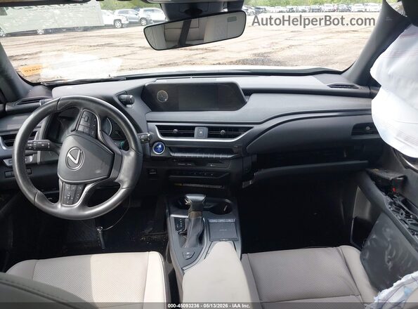 JTHP9JBH0M2040357 2021 LEXUS UX 250H Серый Вид салона спереди