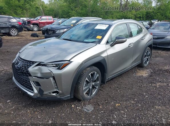 JTHP9JBH0M2040357 2021 LEXUS UX 250H Серый Передняя левая четверть