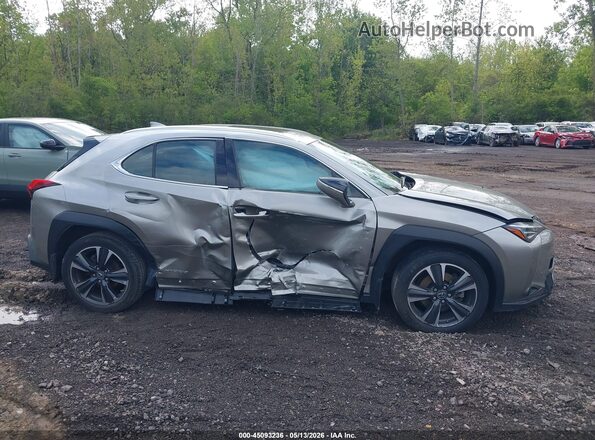 JTHP9JBH0M2040357 2021 LEXUS UX 250H Серый Вид задней части салона