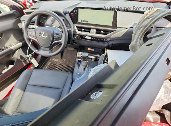 JTHP9JBH2R2072329 2024 LEXUS UX Red Առջևի վահանակի տեսք