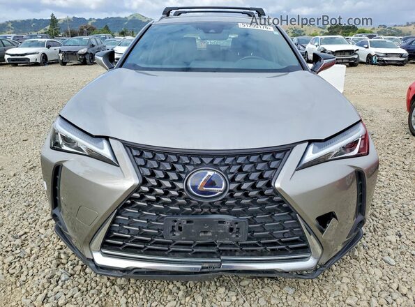 JTHP9JBH3L2023678 2020 LEXUS UX Gray წინა ხედი