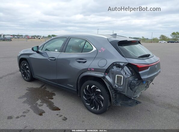 JTHP9JBH4L2031322 2020 LEXUS UX 250H Gray Rear left