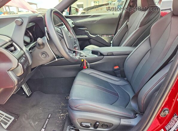JTHR6JBH7P2142681 2023 LEXUS UX Red Вид салону спереду