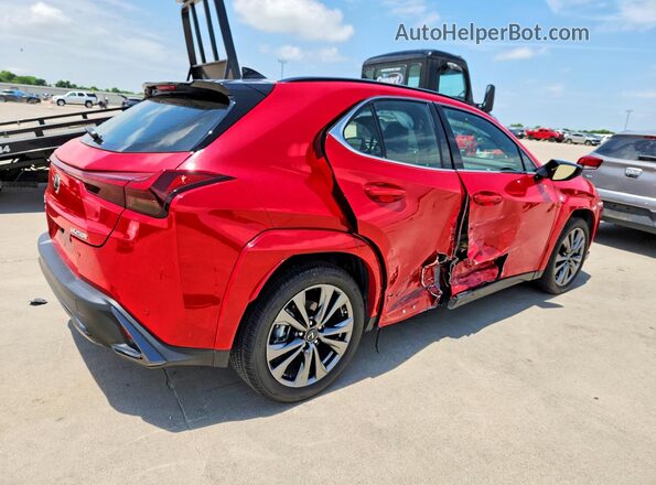 JTHR6JBH7P2142681 2023 LEXUS UX Red Задня права чверть