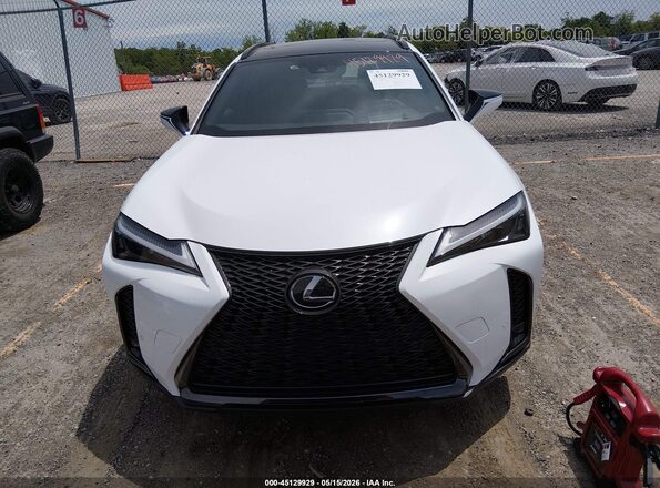JTHR9JBH3P2067162 2023 LEXUS UX 250H Белый Вид задней части салона