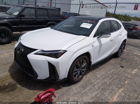 JTHR9JBH3P2067162 2023 LEXUS UX 250H Белый Передняя левая четверть
