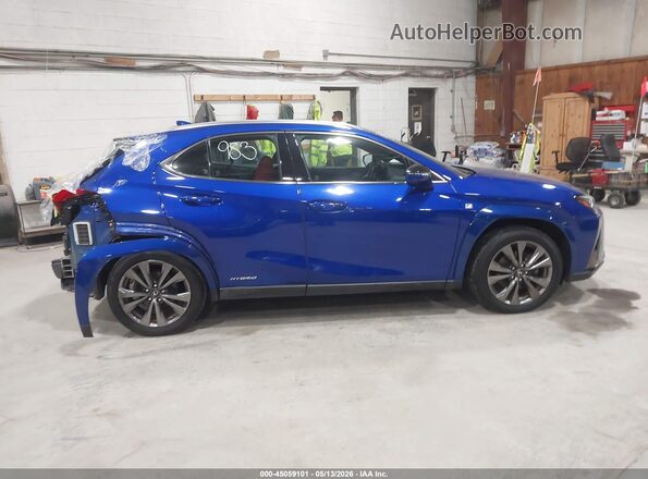 JTHR9JBH6N2061708 2022 LEXUS UX 250H Blue უკანა სალონის ხედი