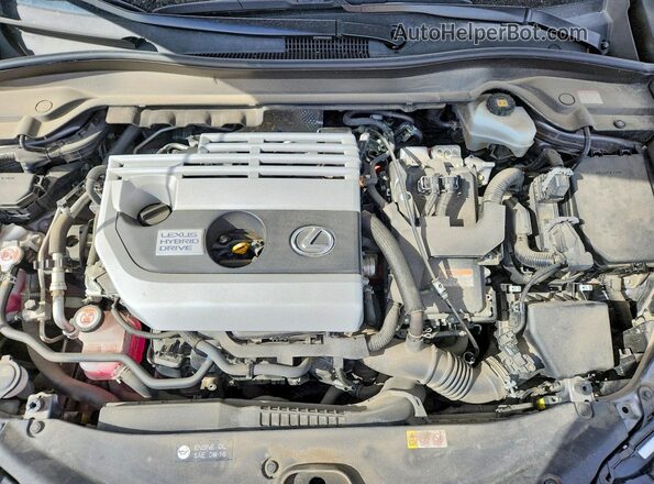 JTHR9JBH9L2022432 2020 LEXUS UX Silver Вид підкапотного простору