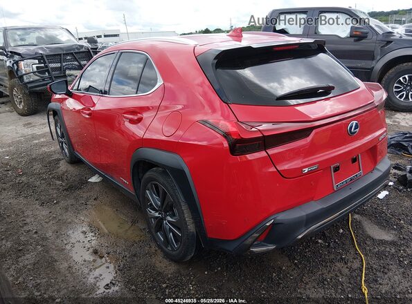 JTHR9JBH9M2041872 2021 LEXUS UX 250H Red Tył lewy
