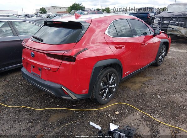 JTHR9JBH9M2041872 2021 LEXUS UX 250H Red Tył prawy