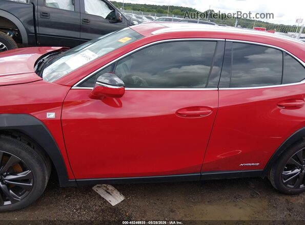 JTHR9JBH9M2041872 2021 LEXUS UX 250H Red 