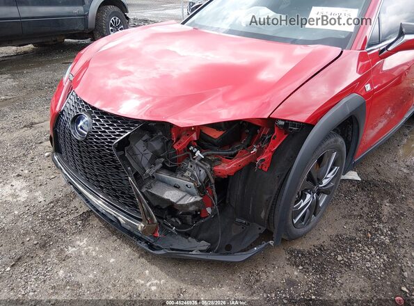 JTHR9JBH9M2041872 2021 LEXUS UX 250H Red Widok z przodu