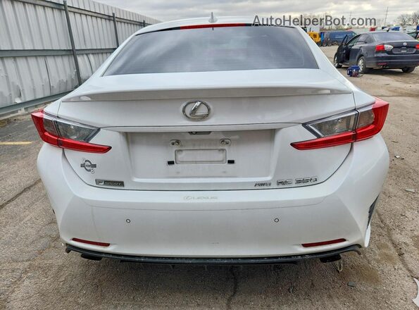 JTHSE5BC1G5006769 2016 LEXUS RC Белый Вид сзади