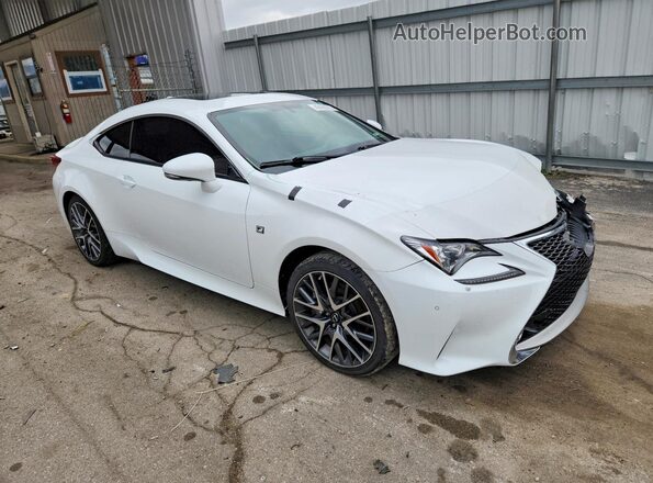 JTHSE5BC1G5006769 2016 LEXUS RC Белый Передняя правая четверть