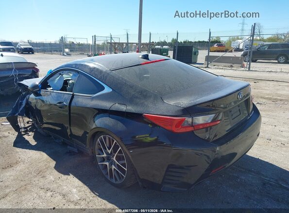 JTHSE5BC2G5006120 2016 LEXUS RC 350 Black Trasero izquierdo