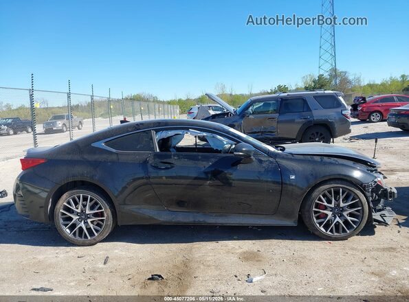 JTHSE5BC2G5006120 2016 LEXUS RC 350 Black Vista interior trasera