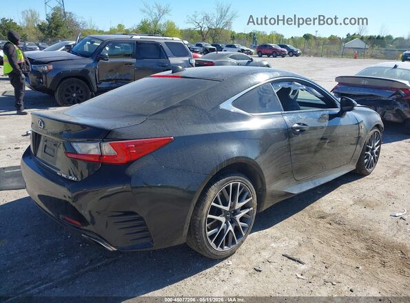 JTHSE5BC2G5006120 2016 LEXUS RC 350 Black Trasero derecho