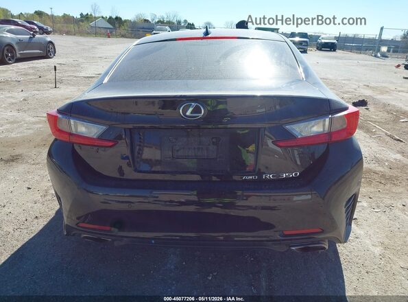 JTHSE5BC2G5006120 2016 LEXUS RC 350 Black 