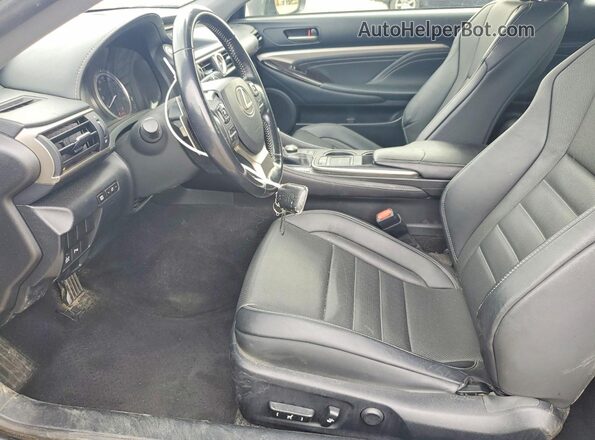 JTHSM5BC9G5001161 2016 LEXUS RC Gray Vista interior delantera