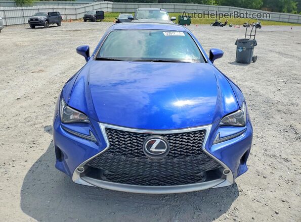JTHSM5BCXG5001234 2016 LEXUS RC Синий Вид спереди