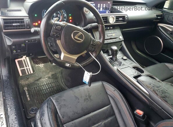 JTHSZ5BC0J5008783 2018 LEXUS RC Черный Вид панели приборов