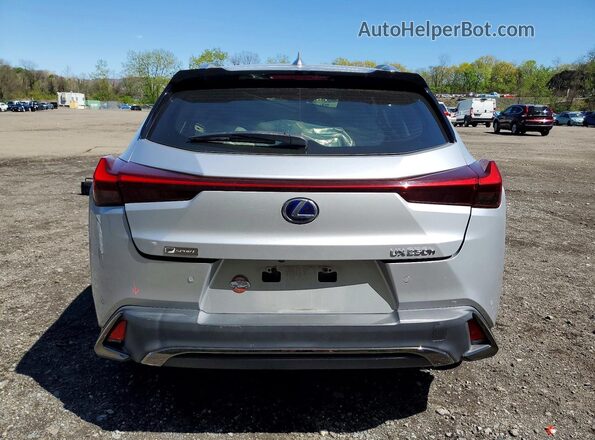 JTHU9JBH3K2013721 2019 LEXUS UX Silver Vista trasera