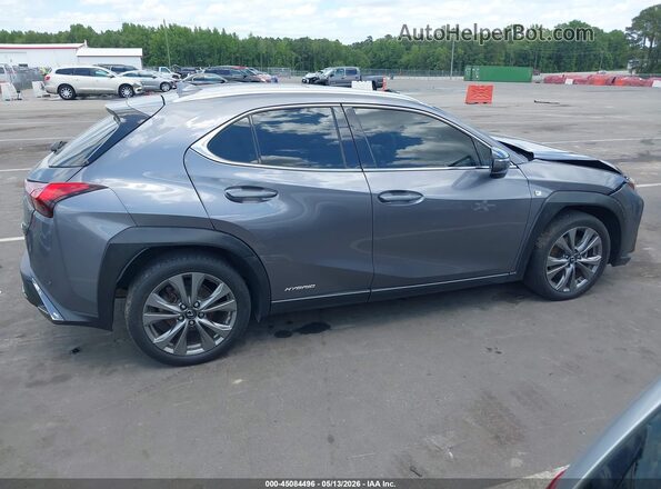 JTHU9JBH4K2011492 2019 LEXUS UX 250H Gray უკანა სალონის ხედი
