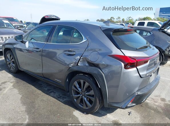 JTHU9JBH5K2011811 2019 LEXUS UX 250H Gray Rear left