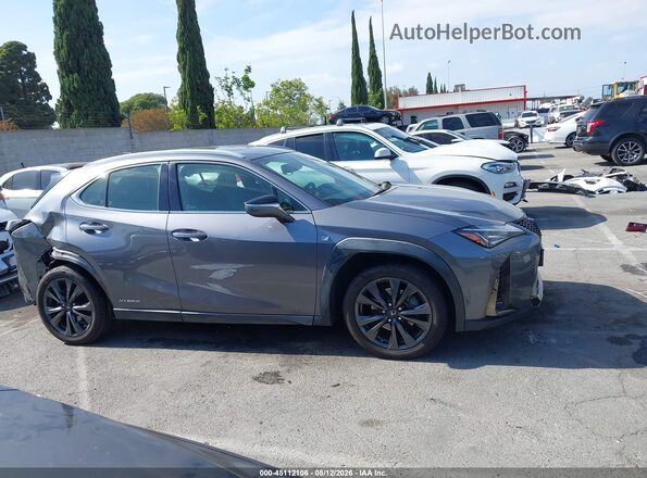 JTHU9JBH5K2011811 2019 LEXUS UX 250H Gray Rear interior view