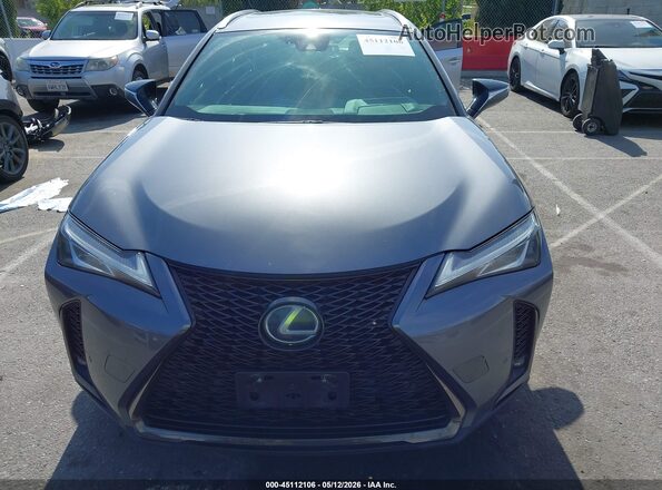 JTHU9JBH5K2011811 2019 LEXUS UX 250H Gray Instrument cluster view