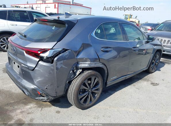 JTHU9JBH5K2011811 2019 LEXUS UX 250H Gray Rear right