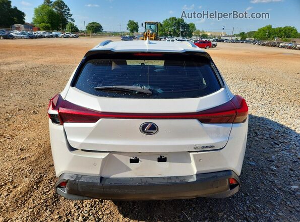 JTHU9JBH5K2017267 2019 LEXUS UX White Հետևի տեսք
