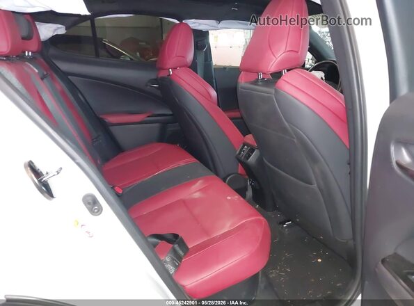 JTHU9JBH9K2009706 2019 LEXUS UX 250H White VIN კოდის სტიკერის ხედი