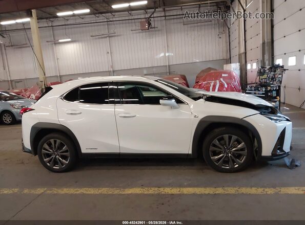 JTHU9JBH9K2009706 2019 LEXUS UX 250H White უკანა სალონის ხედი