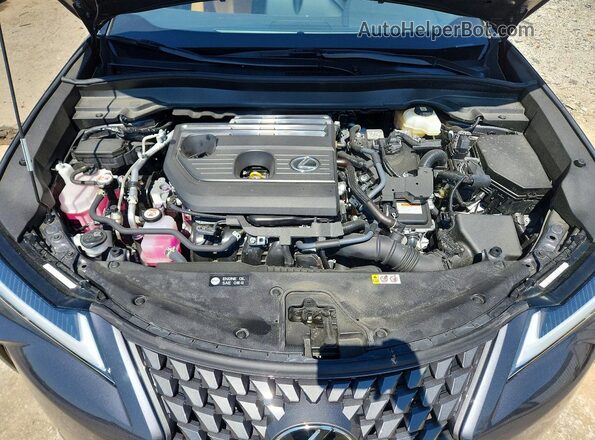 JTHUCJDH0S2011309 2025 LEXUS UX Gray Vista del compartimento del motor